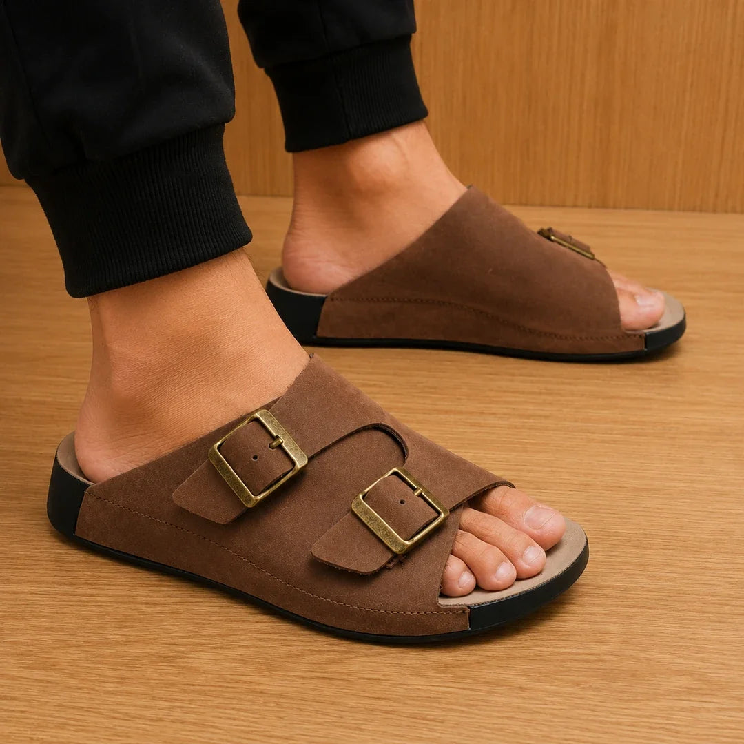 Adjustable Double Strap Sandals