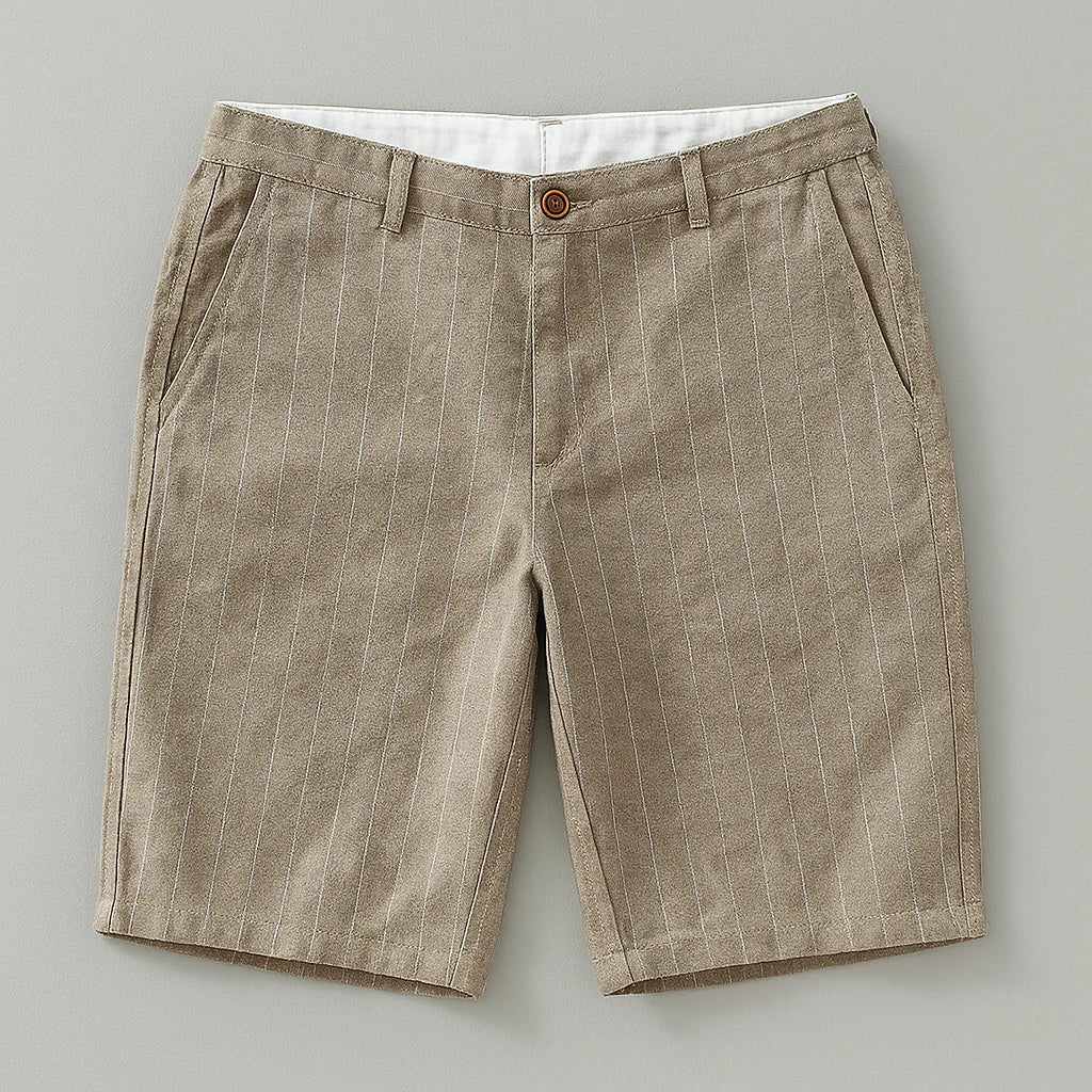 Mason Cotton-Linen Chino Shorts