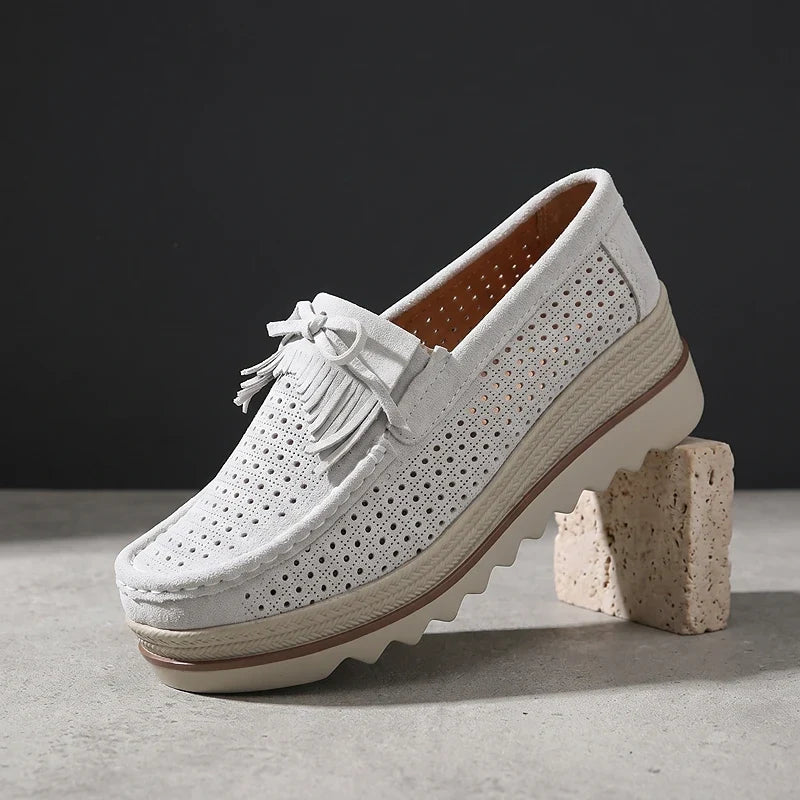 Adeline Suede Loafers