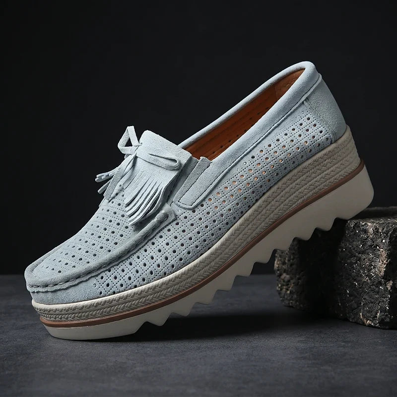 Adeline Suede Loafers