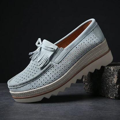 Adeline Suede Loafers