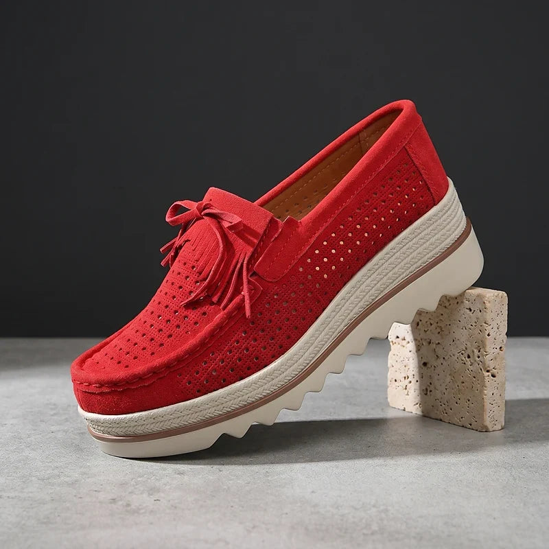Adeline Suede Loafers