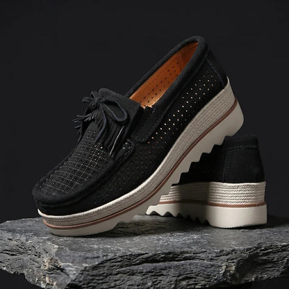Adeline Suede Loafers