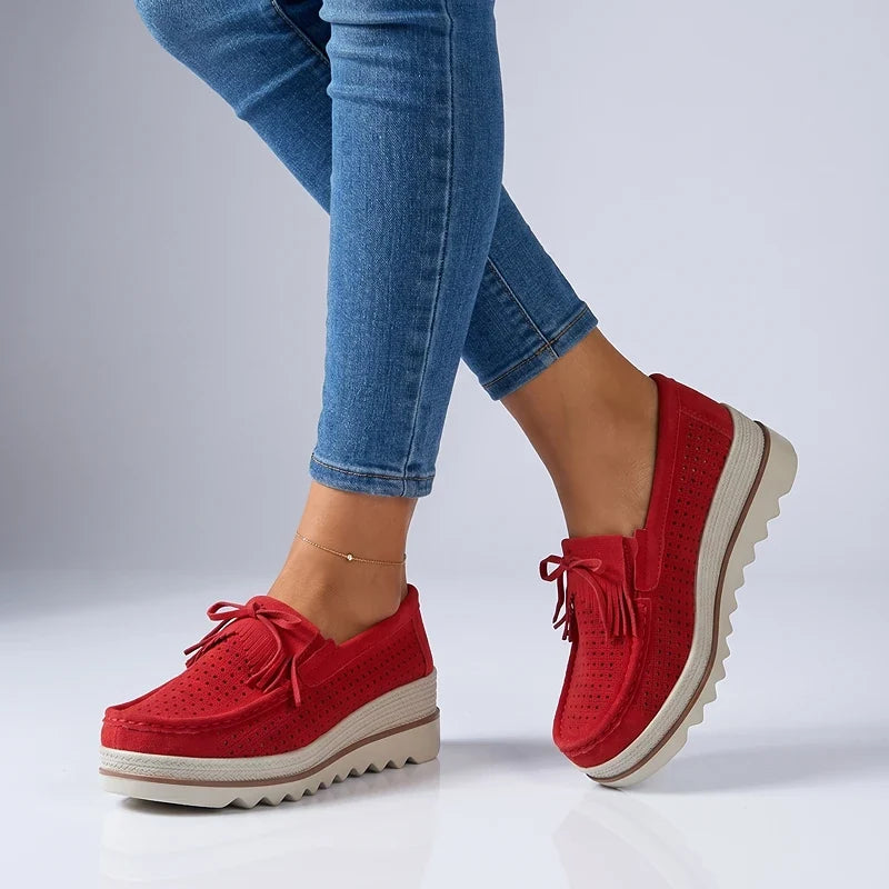 Adeline Suede Loafers