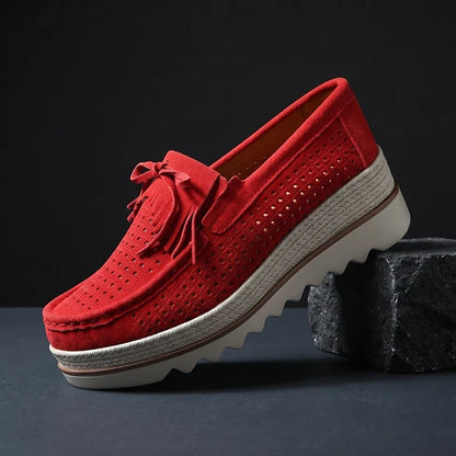 Adeline Suede Loafers