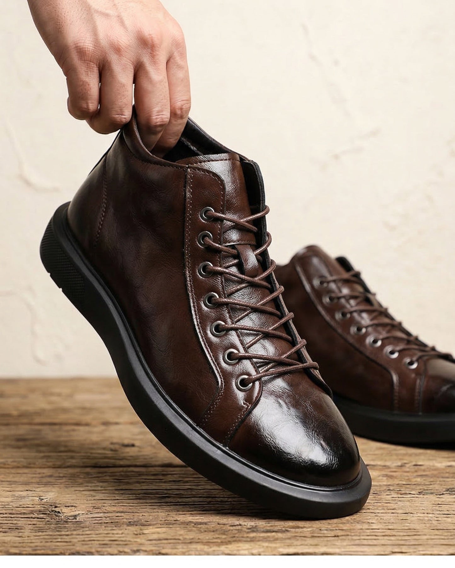 Riccardo Leather Boots