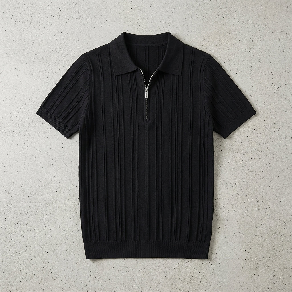 Palermo Zip Knit Polo