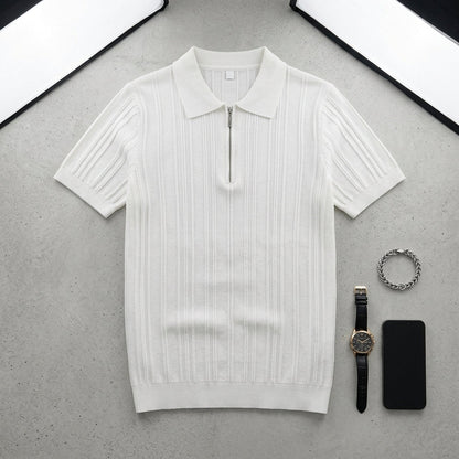 Palermo Zip Knit Polo