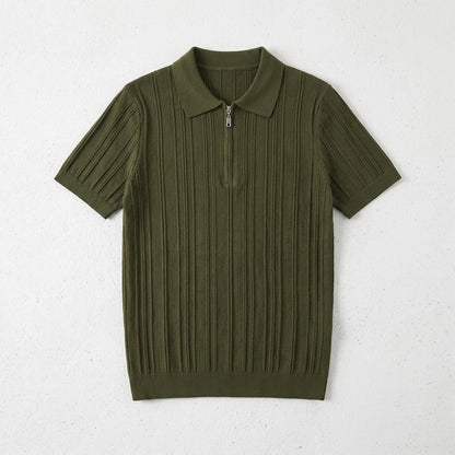 Palermo Zip Knit Polo