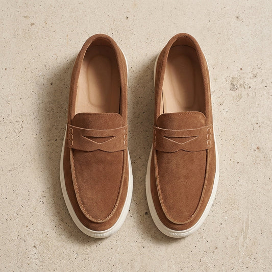 Bellaro Suede Slip-On Loafers