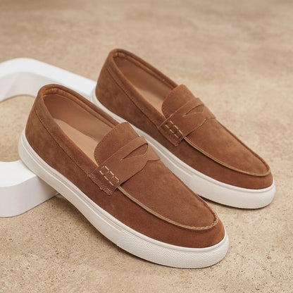 Bellaro Suede Slip-On Loafers
