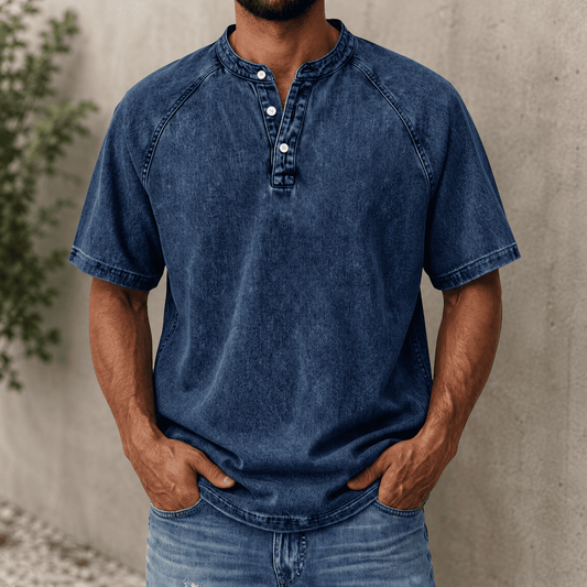 Vintage Ease Henley Shirt