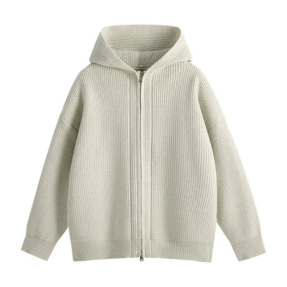 Northmere Ribbed Hood Cardigan