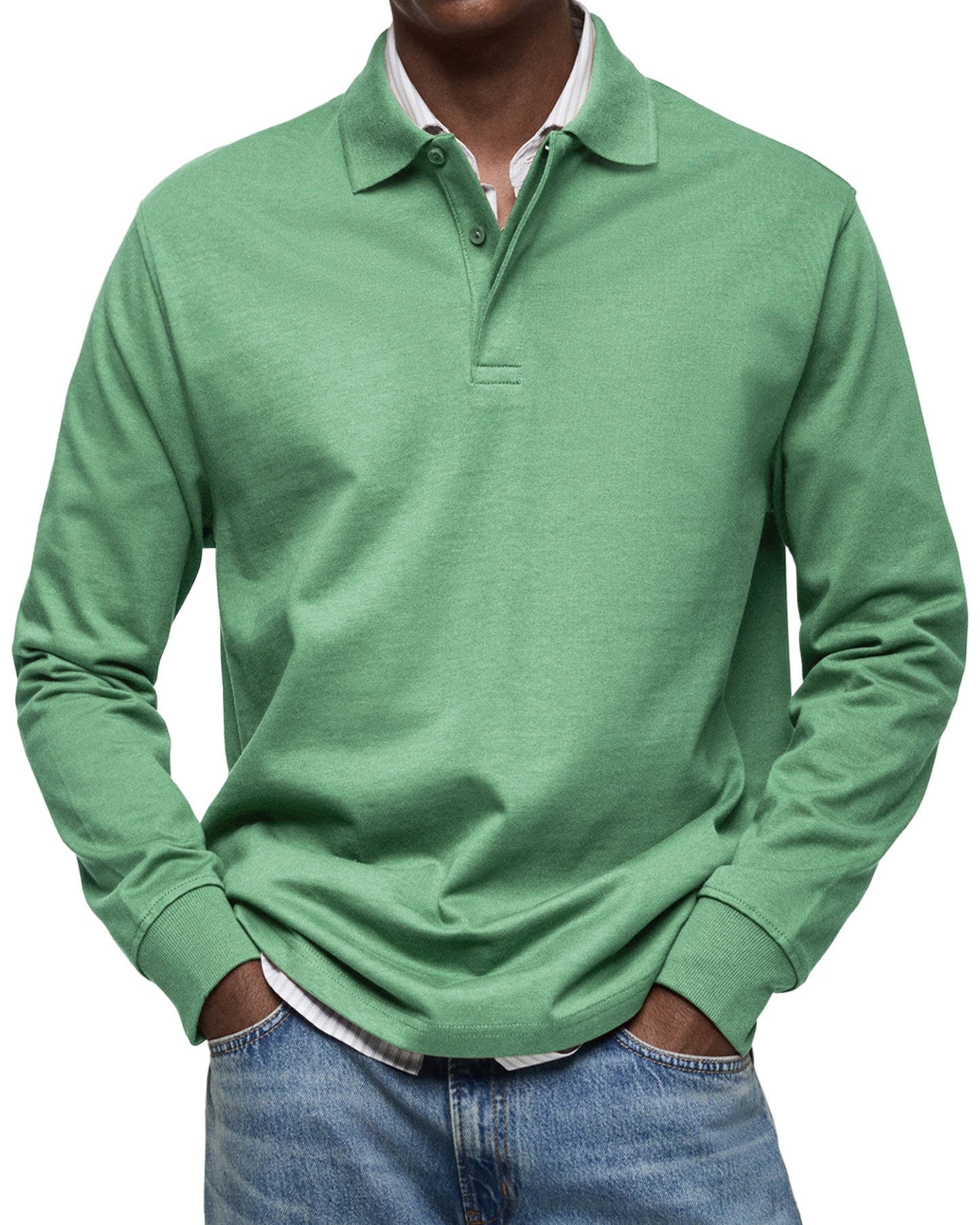 Arnold | LUXURY LONG-SLEEVED POLO SHIRT