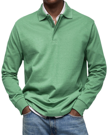 Arnold | LUXURY LONG-SLEEVED POLO SHIRT