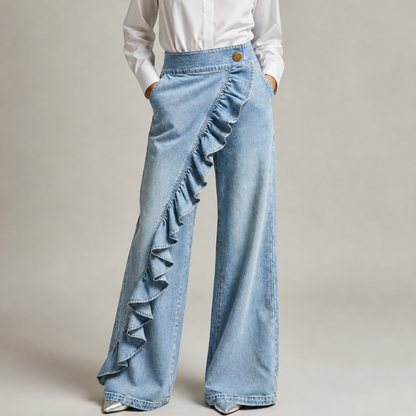 Lexa Denim Skirt Pants