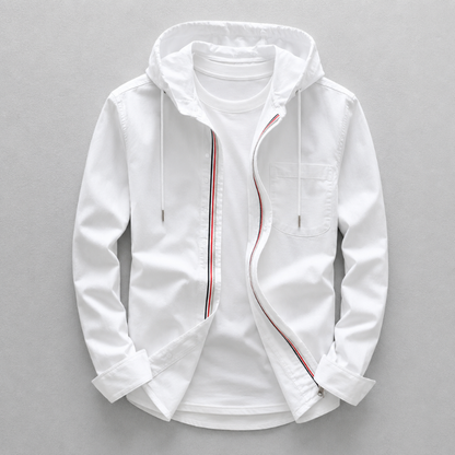 Carter Oxford Hooded Shirt