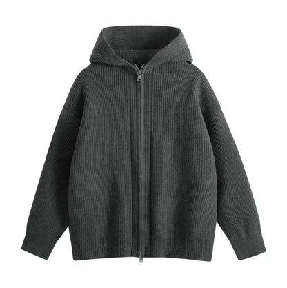 Northmere Ribbed Hood Cardigan