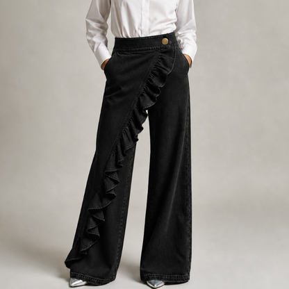 Lexa Denim Skirt Pants
