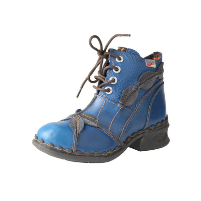 Bosco Leaf-Stitched Boots