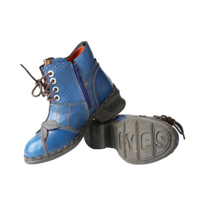 Bosco Leaf-Stitched Boots
