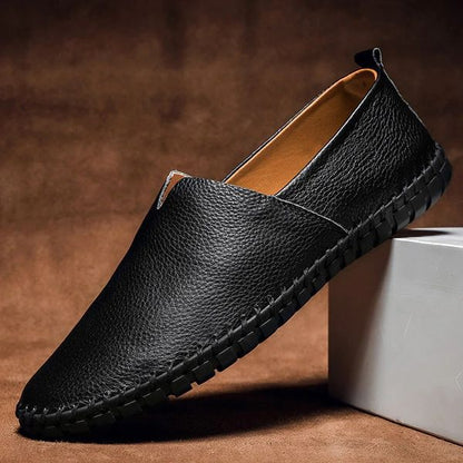 MYRA LEATHER LOAFERS