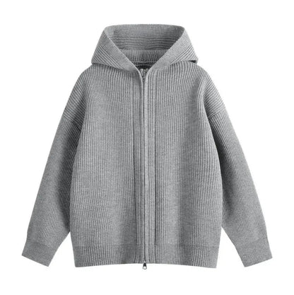 Northmere Ribbed Hood Cardigan