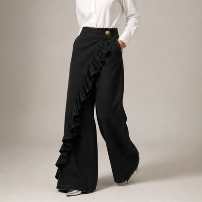 Lexa Denim Skirt Pants