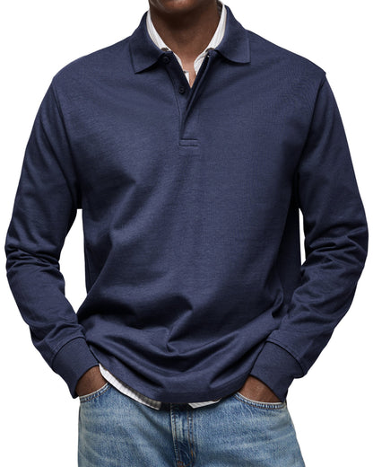 Arnold | LUXURY LONG-SLEEVED POLO SHIRT