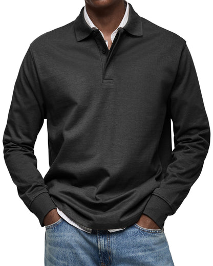 Arnold | LUXURY LONG-SLEEVED POLO SHIRT