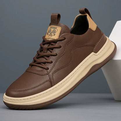 Kensington Leather Trainer