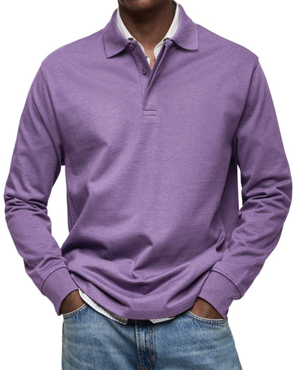 Arnold | LUXURY LONG-SLEEVED POLO SHIRT