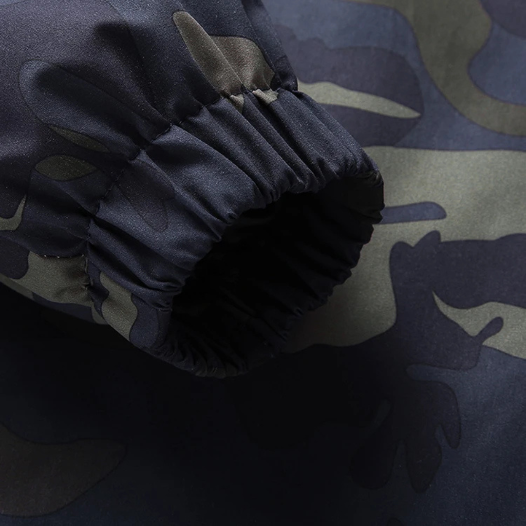 True Camo Hooded Windbreaker
