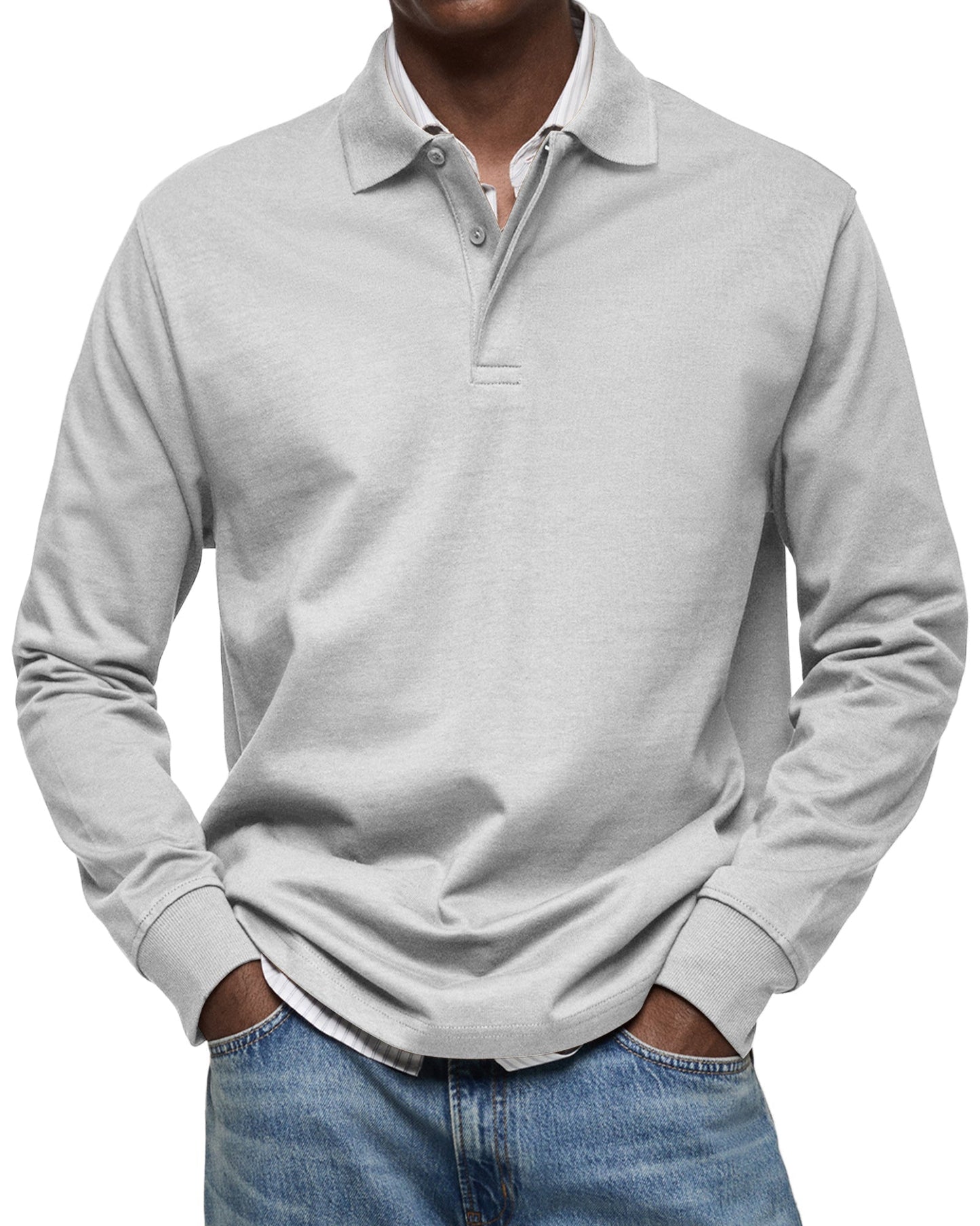 Arnold | LUXURY LONG-SLEEVED POLO SHIRT