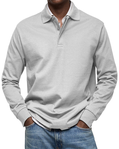 Arnold | LUXURY LONG-SLEEVED POLO SHIRT