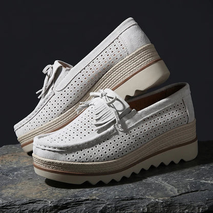 Adeline Suede Loafers