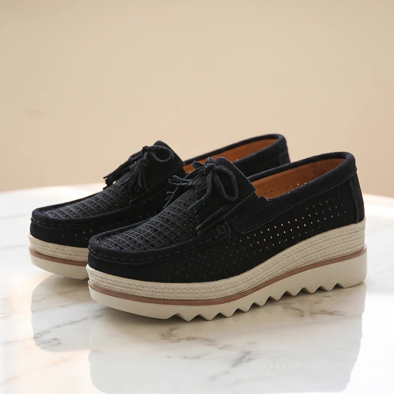 Adeline Suede Loafers