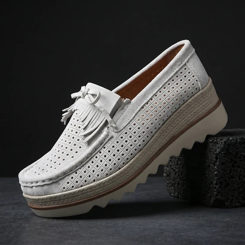 Adeline Suede Loafers