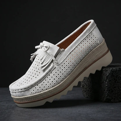 Adeline Suede Loafers