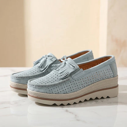 Adeline Suede Loafers