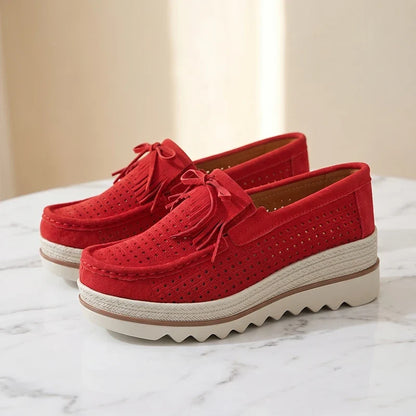 Adeline Suede Loafers