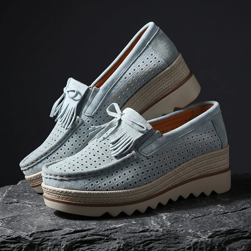 Adeline Suede Loafers