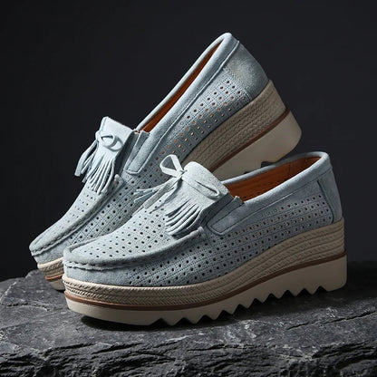 Adeline Suede Loafers