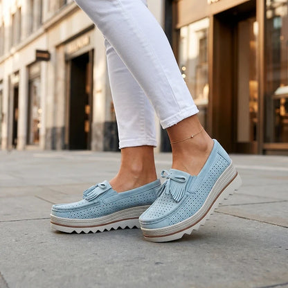 Adeline Suede Loafers