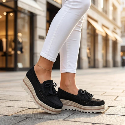 Adeline Suede Loafers