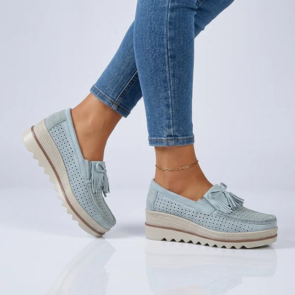 Adeline Suede Loafers