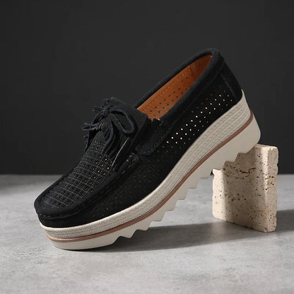 Adeline Suede Loafers