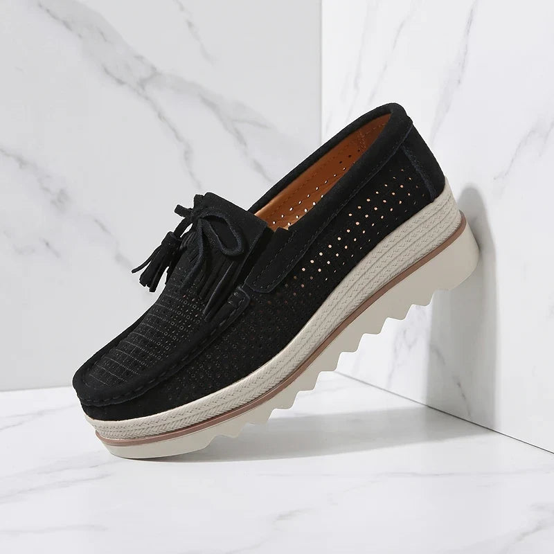 Adeline Suede Loafers