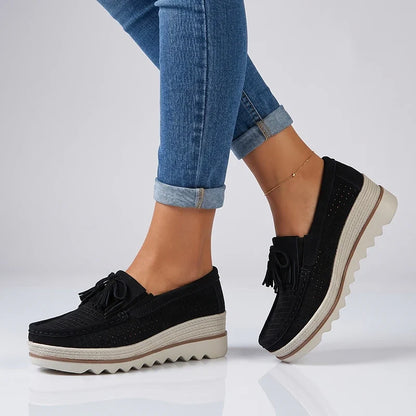 Adeline Suede Loafers