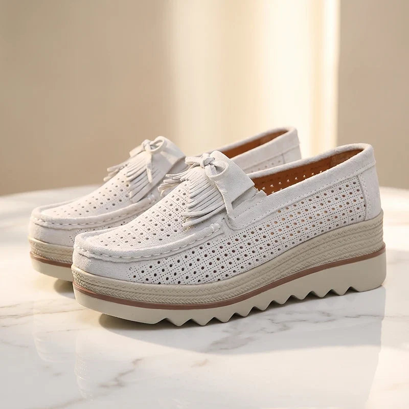 Adeline Suede Loafers
